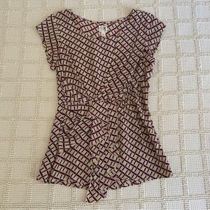 Silk Short Sleeve Blouse